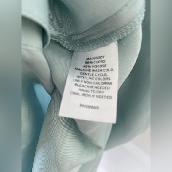 NORDSTROM Sleeveless Button-Up Shirt Dress - Picture 6 of 7